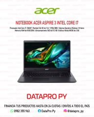 Notebook Acer Aspire 3 Intel Core i7